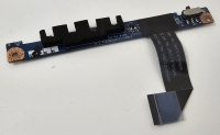 Плата LED-индикаторов и переключатель WiFi ноутбука Lenovo G575