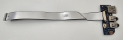 Плата USB и аудио ноутбука DNS OFFICE 0161102 (IRU W255EL)