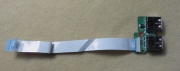Плата USB разъемов ноутбуков HP G61 CQ61